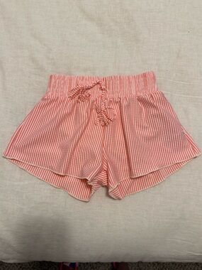 Molo Meadow Stripes ‘Nicci’ Swim Shorts w/Elastic Tassel Drawstring Waist